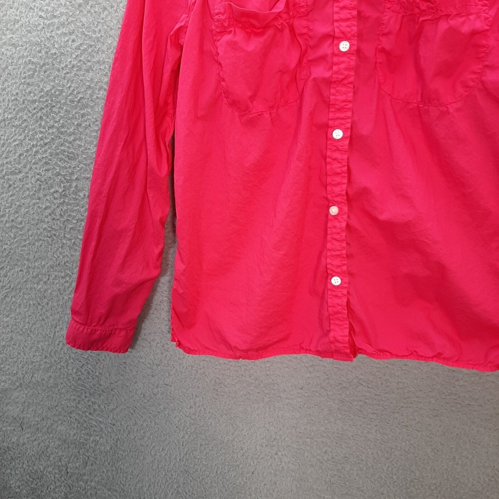 J Crew Shirt Womens 6 Pink Long Sleeve Top Preppy Careerwear Workwear Casual - Picture 12 of 13